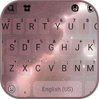 Galaxy Background Keyboard Theme