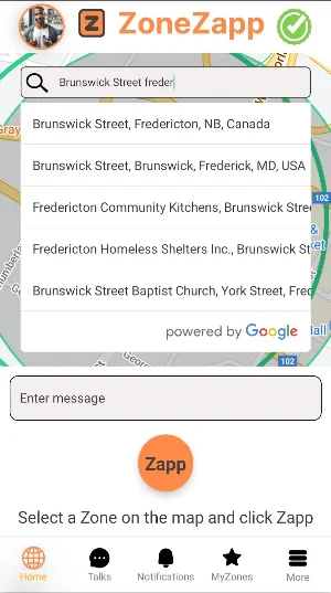 ZoneZapp:Zone & community Talk Screenshot 3