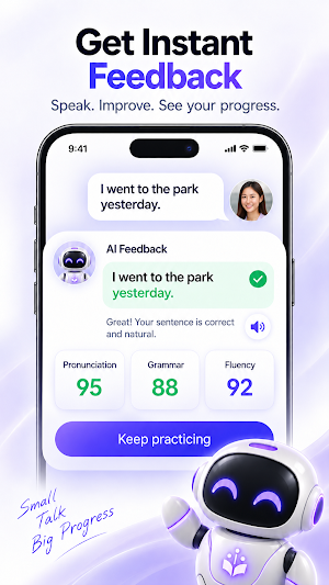 Nextalk: AI English Tutor Screenshot 3