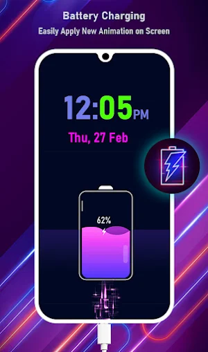 Battery Charging Animation Screenshot 1