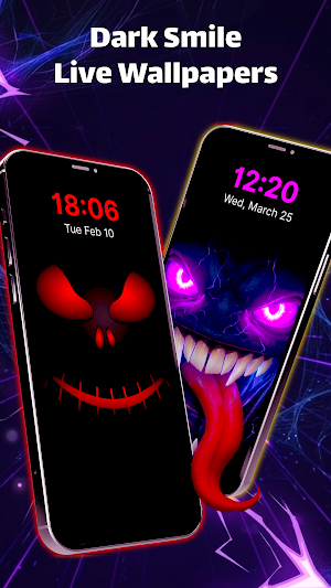 Silly Fun Smile Live Wallpaper Screenshot 2