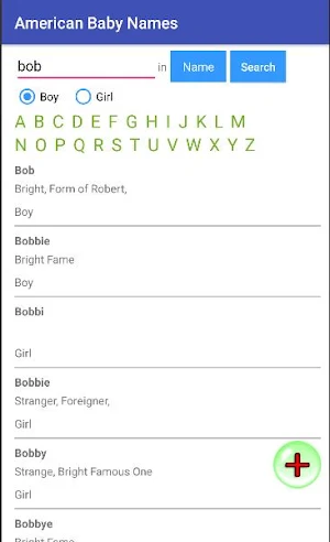 American Baby Names Screenshot 3