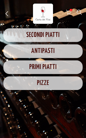 Carta Dei Vini Screenshot 2