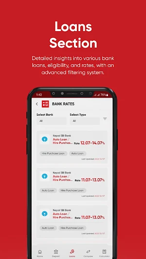 Hamro Bank Rates Screenshot 2