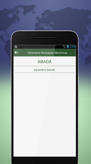 Dicionario Portugues Sinonimos Screenshot 2