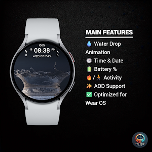 Water Surface - watch face Screenshot 1