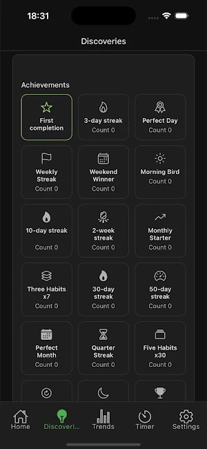 Habit Go Screenshot 1