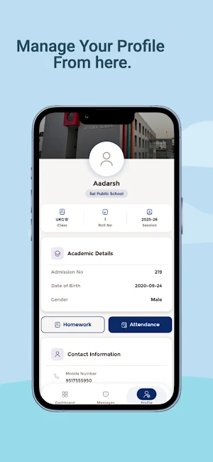 Sai Public School Student Screenshot 2