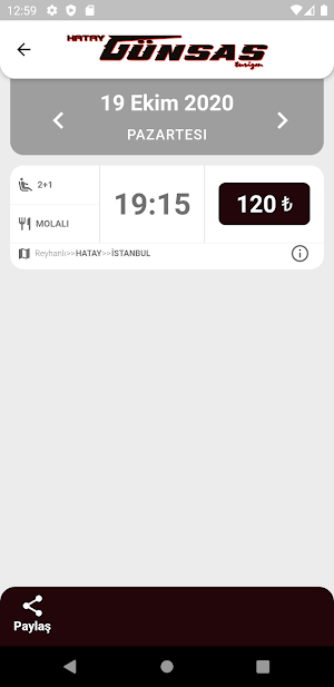 Hatay Günsas Turizm Screenshot 1
