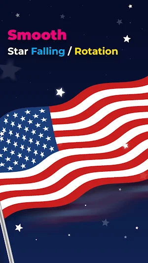 USA America Flag - US Flag LWP Screenshot 2