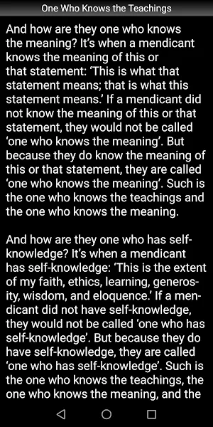One Who Knows the Teachings Screenshot 2