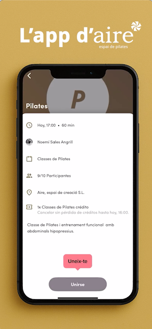 Aire espai de pilates Screenshot 3