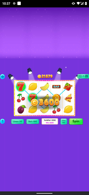 FruitsSlotMachinePro Screenshot 3