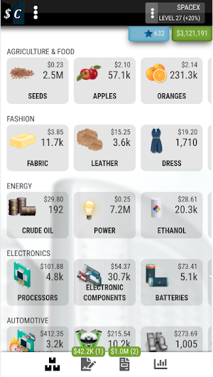 Sim Companies Screenshot 1