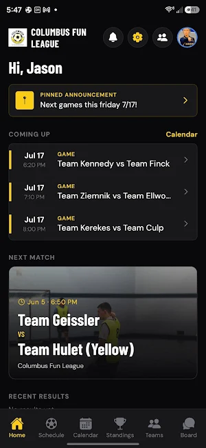 Columbus Fun League Screenshot 0