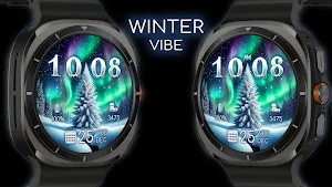 Winter Vibe Watch Face Screenshot 2