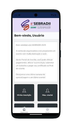 6ª SEBRADII Screenshot 1