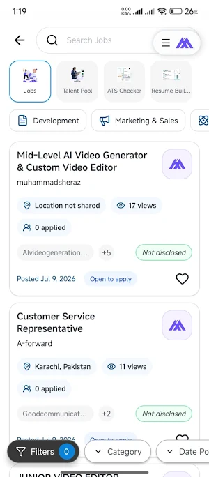 HiringMine Screenshot 1