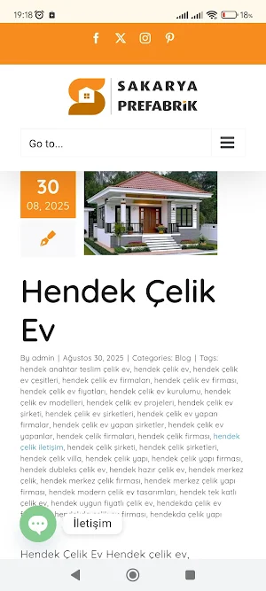 Sakarya Prefabrik Screenshot 2