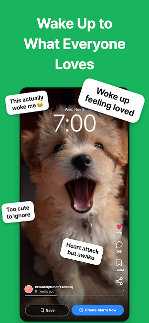 WakeyClips: Video Alarm Clock Screenshot 0