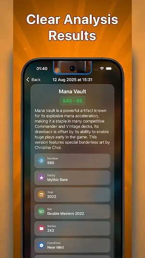 MTG Value Scanner Screenshot 2