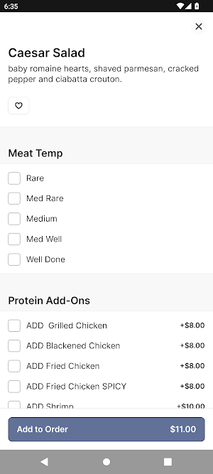 Atlantic Grill Screenshot 2