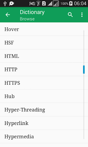 Computer Terms Dictionary Screenshot 0