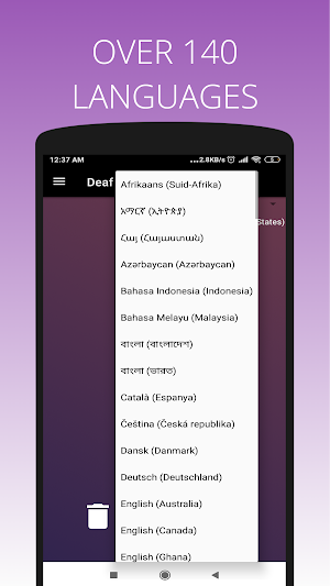 Deaf Communication (talk to deaf& hard of hearing) Screenshot 2