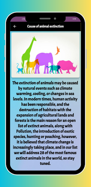 Extinct animals Screenshot 0