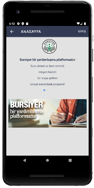 Bursiyer Screenshot 1