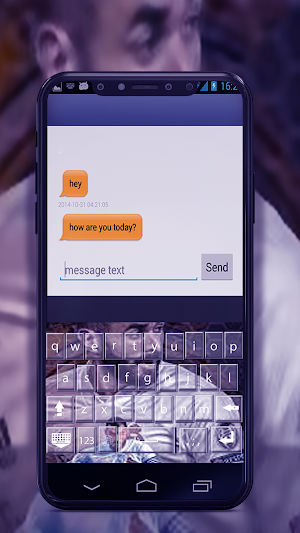 Madrid Keyboard themes Screenshot 1
