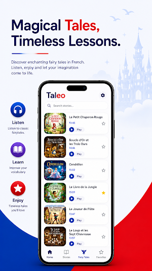 Taleo: French Audio Stories Screenshot 2