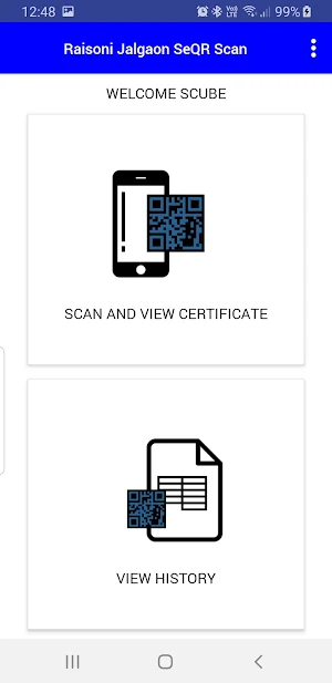 Raisoni Jalgaon SeQR Scan Screenshot 3