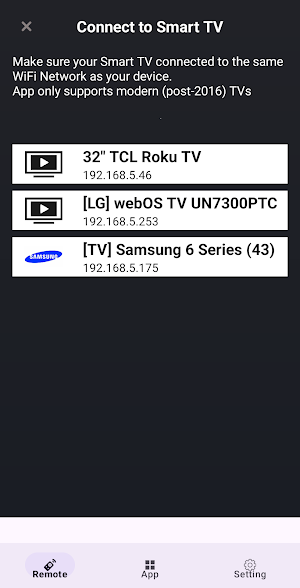 TV Remote: Universal Control Screenshot 3