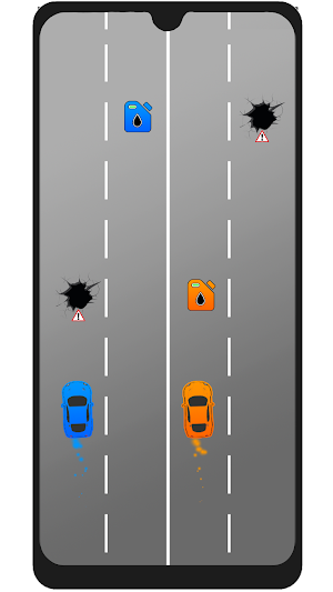 Tesla Race - Two Cars Screenshot 2