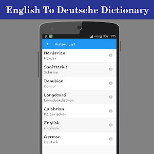 English To German Dictionary Screenshot 3
