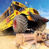 Monster Bus Derby Destruction