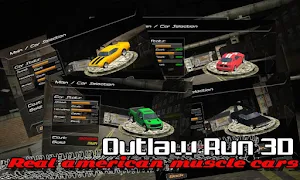 Outlaw run 3D - Racing Cars Screenshot 3
