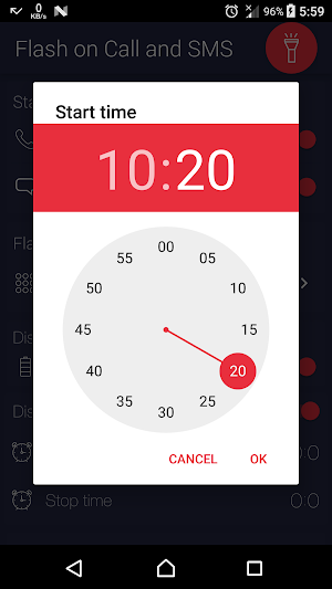 Flash on Call and SMS Screenshot 2