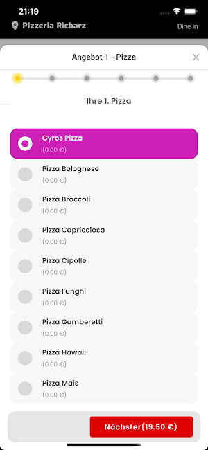 Pizzeria Richarz Screenshot 3