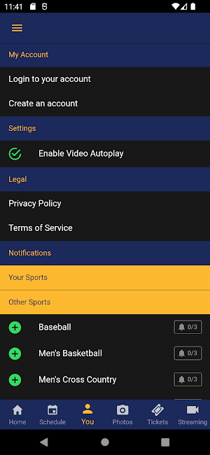 Blugold Sports Screenshot 1
