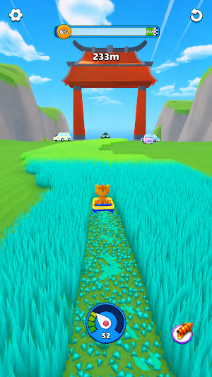 Sled Rider 3D - Gardener Screenshot 3