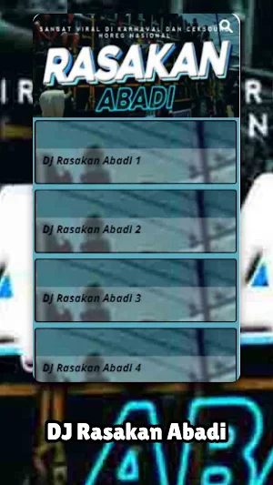 DJ Rasakan Abadi Screenshot 1