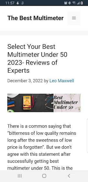 Meter Reviews Screenshot 0