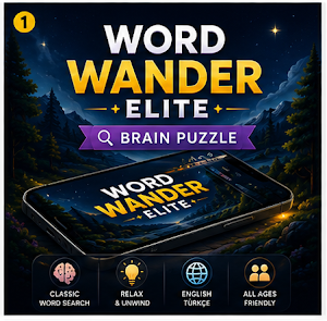 WordWander Elite: Brain Puzzle Screenshot 1