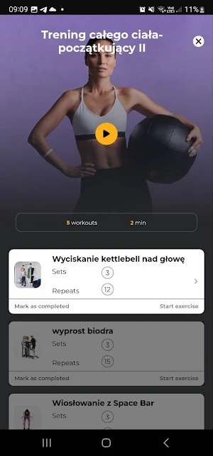 FitnessTeam Workout Screenshot 2