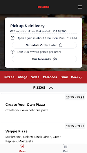 KING RAPI-PIZZA Screenshot 1