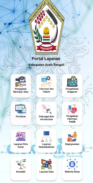 Portal Layanan Aceh Tengah Screenshot 0