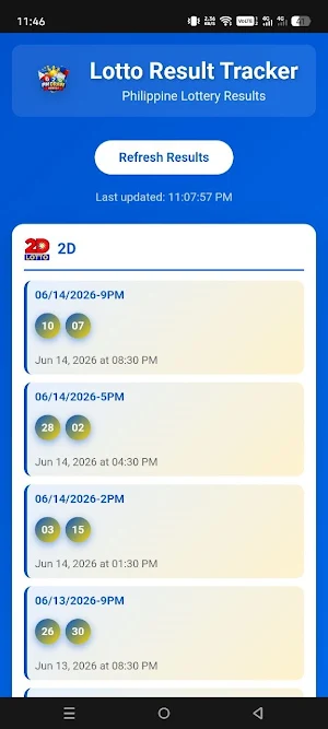 PH Draw Result Screenshot 1