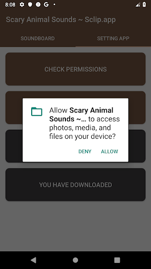 Scary Animal Sound Collections ~ Sclip.app Screenshot 1